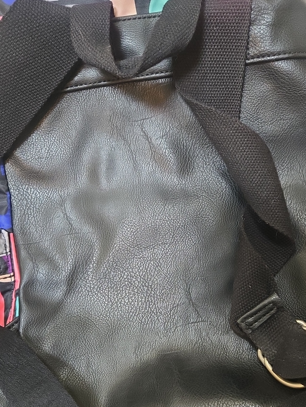 Juicy Couture Multi-Color Signature Multi-Zipper Backpack - Picture 8 of 10
